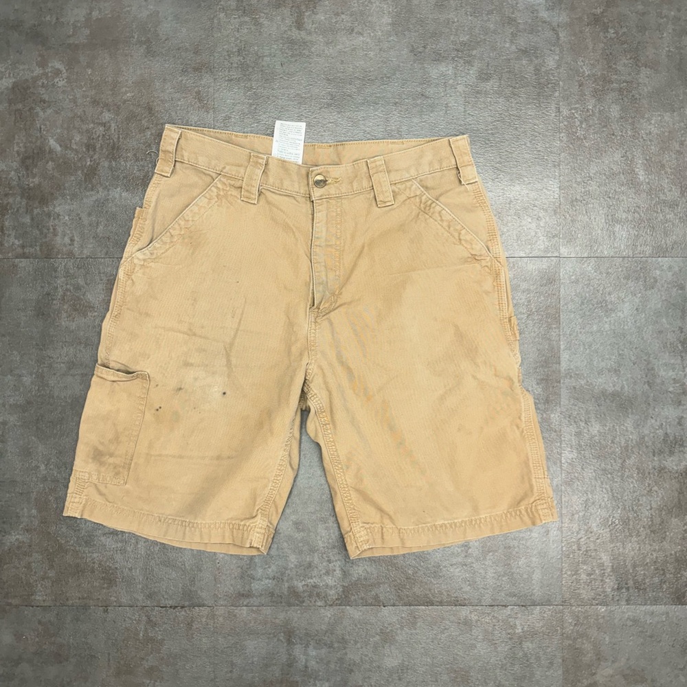 Carhart Khaki Cargo Good Wear Shorts